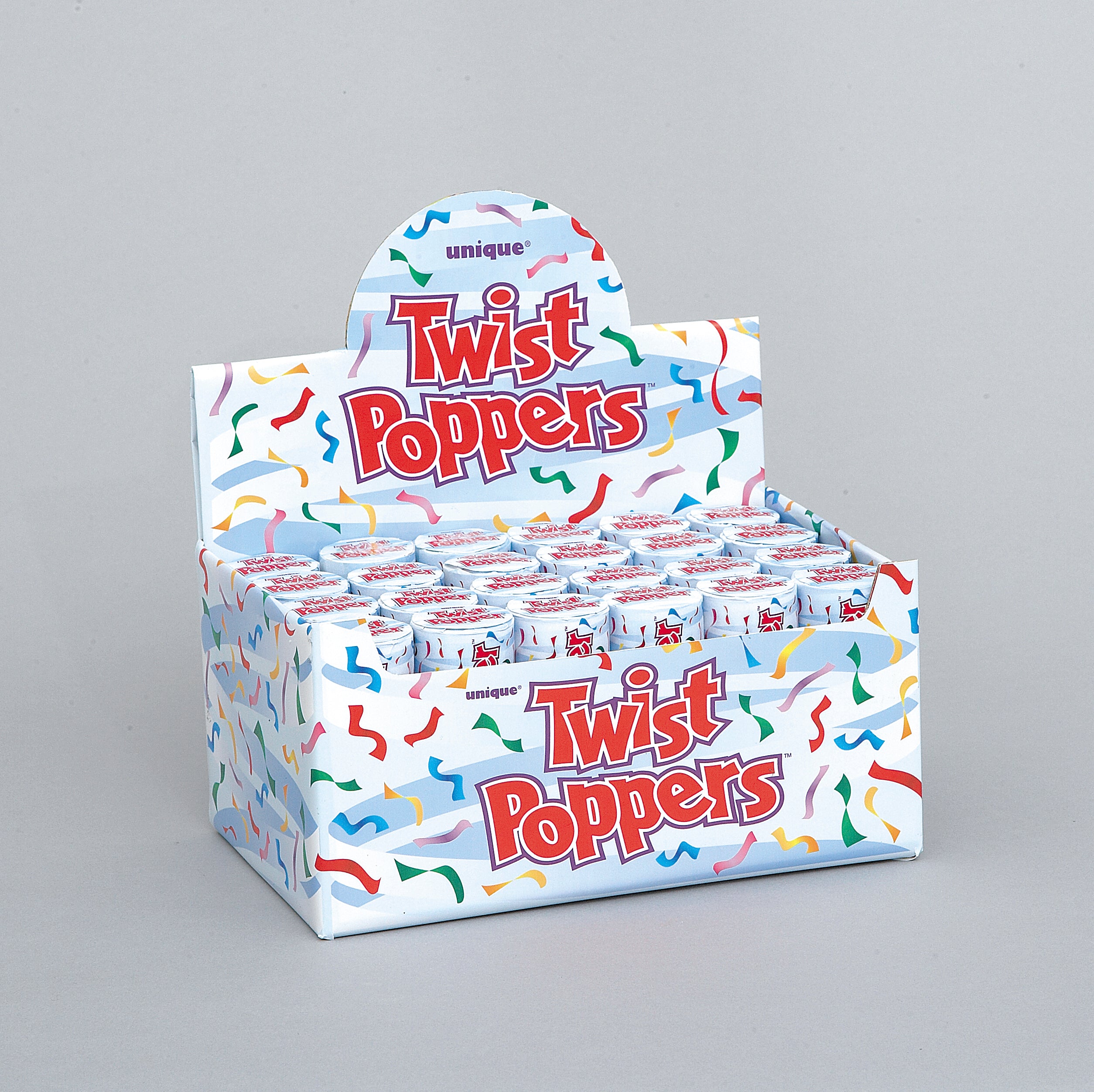 Confetti Twist 4" Popper – Fun Party Confetti Shooter for Birthdays, Weddings & Celebrations