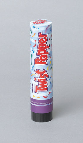 Confetti Twist 7.5" Popper – Large Party Confetti Shooter for Weddings, Birthdays & Celebrations