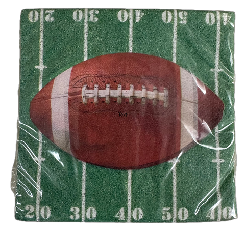 Football Party Paper Beverage Napkins – Party Impressions, 16 Pack