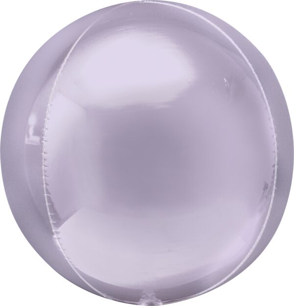 Pastel Lilac 15" Orbz Helium Inflated