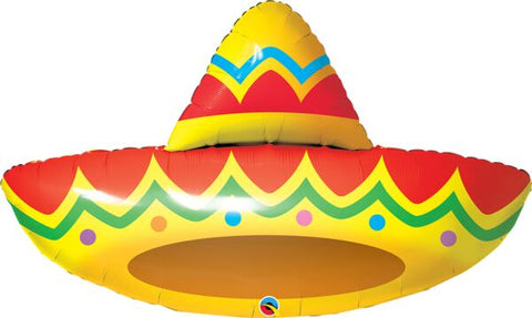 Sombrero 41" Mylar Balloons