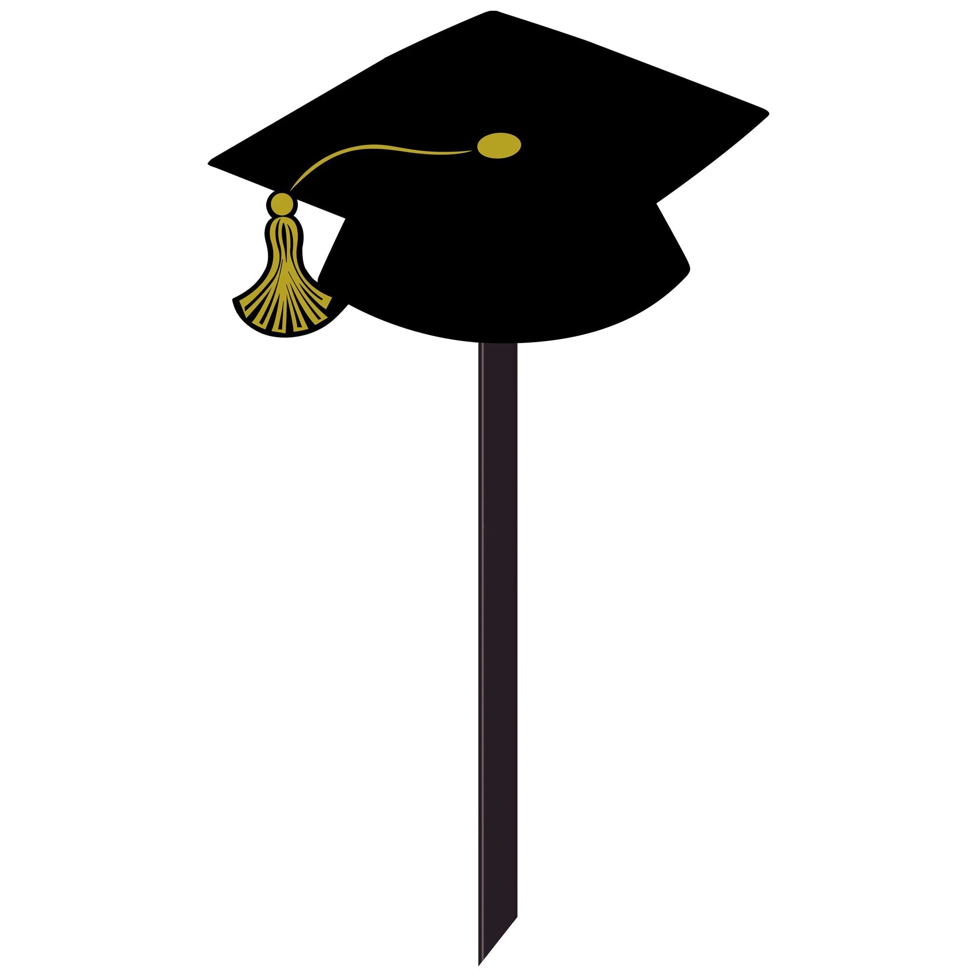 Grad Cap Yard Sign Manahawkin, NJ Party Fair graduation lawn decoration