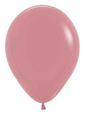 Deluxe Rosewood 5 inch betallatex Profesional Quality Latex Balloon 100 count package