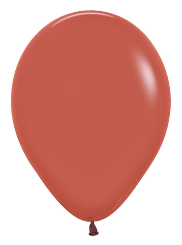 Deluxe Terracotta 5 inch betallatex Profesional Quality Latex Balloon 100 count package