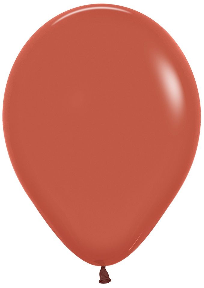 Terracotta 11 inch betallatex Profesional Quality Latex Balloon 100 count package