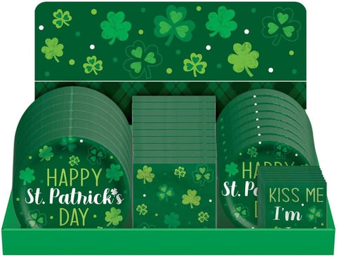 St. Patrick's Day Irish Blessings Paper Beverage Size napkin 16 per pack