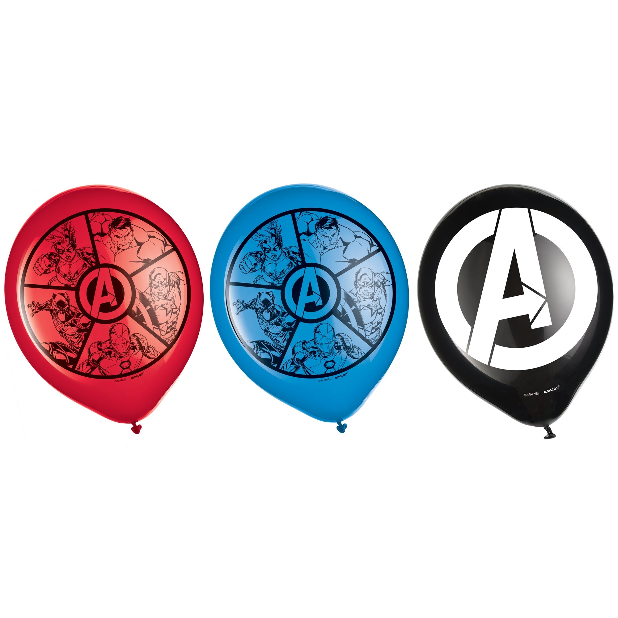 Marvel Avengers Powers Unite Printed Latex Balloons