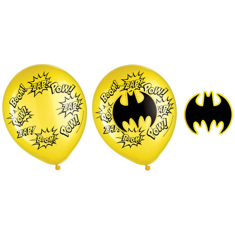 Batman Heroes Unite Latex Balloons with Add-ons