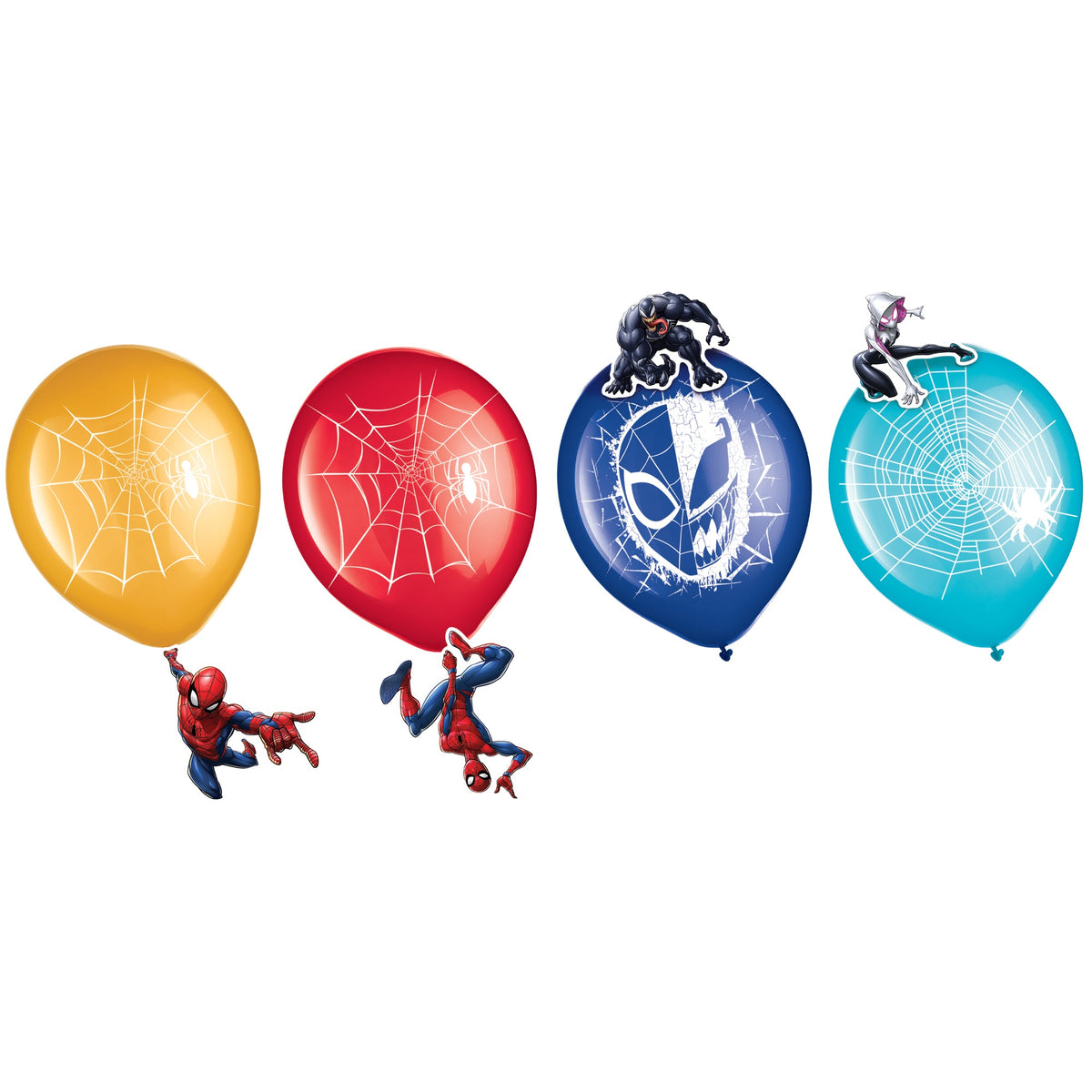 Spider-Man™ Webbed Wonder Latex Balloon with add-ons