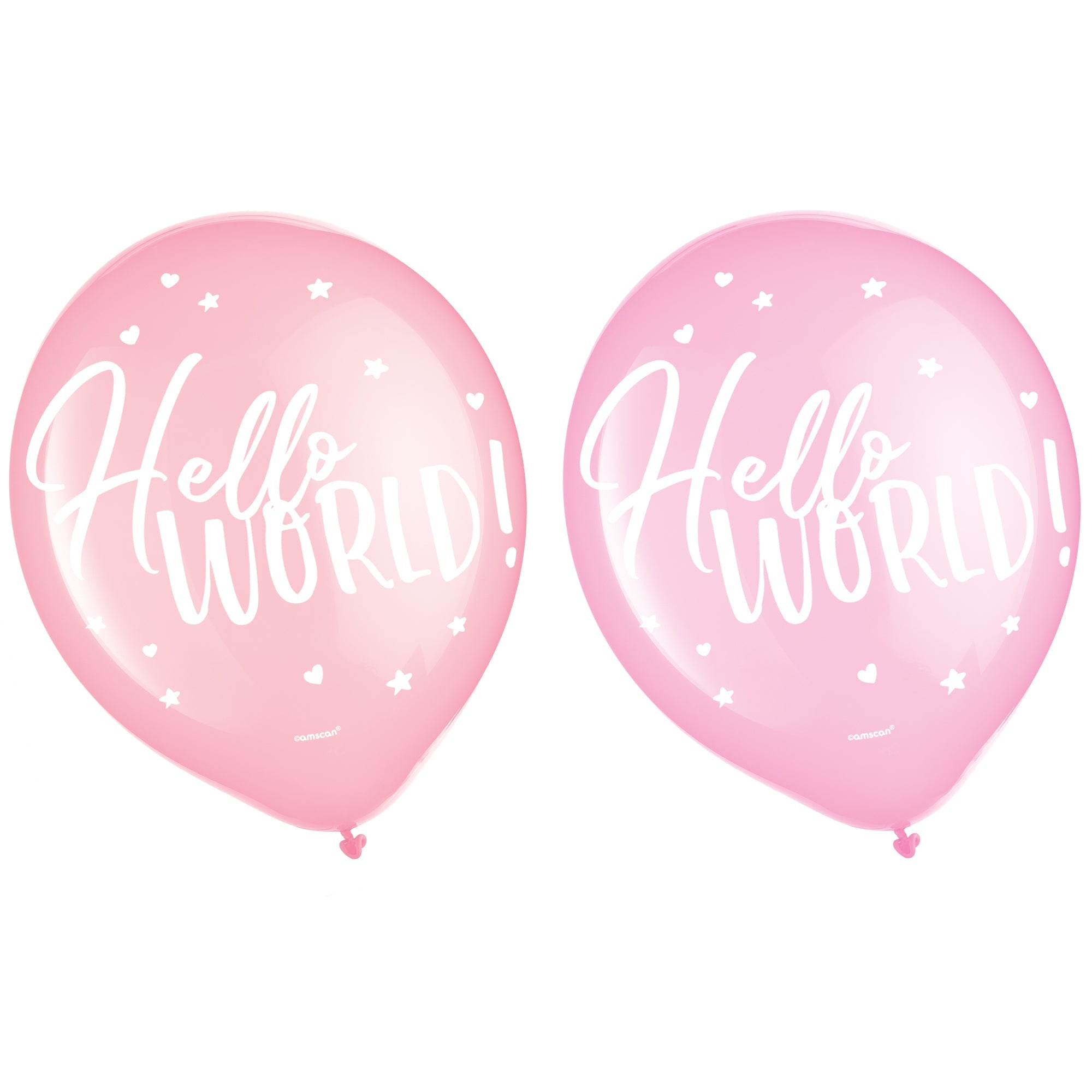 Oh Baby Girl Latex Balloons
