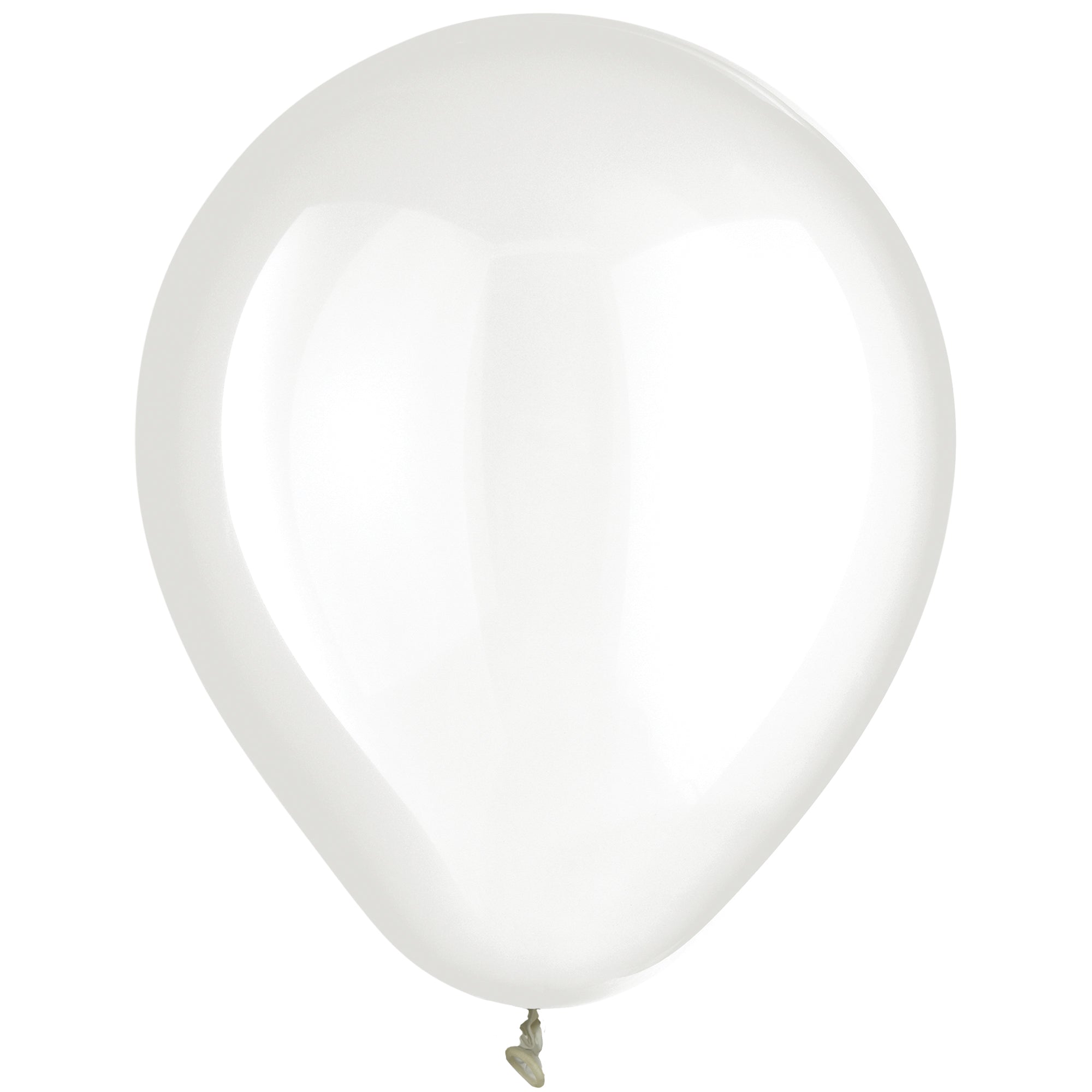 Clear 12" helium quality 15 count Latex Balloons