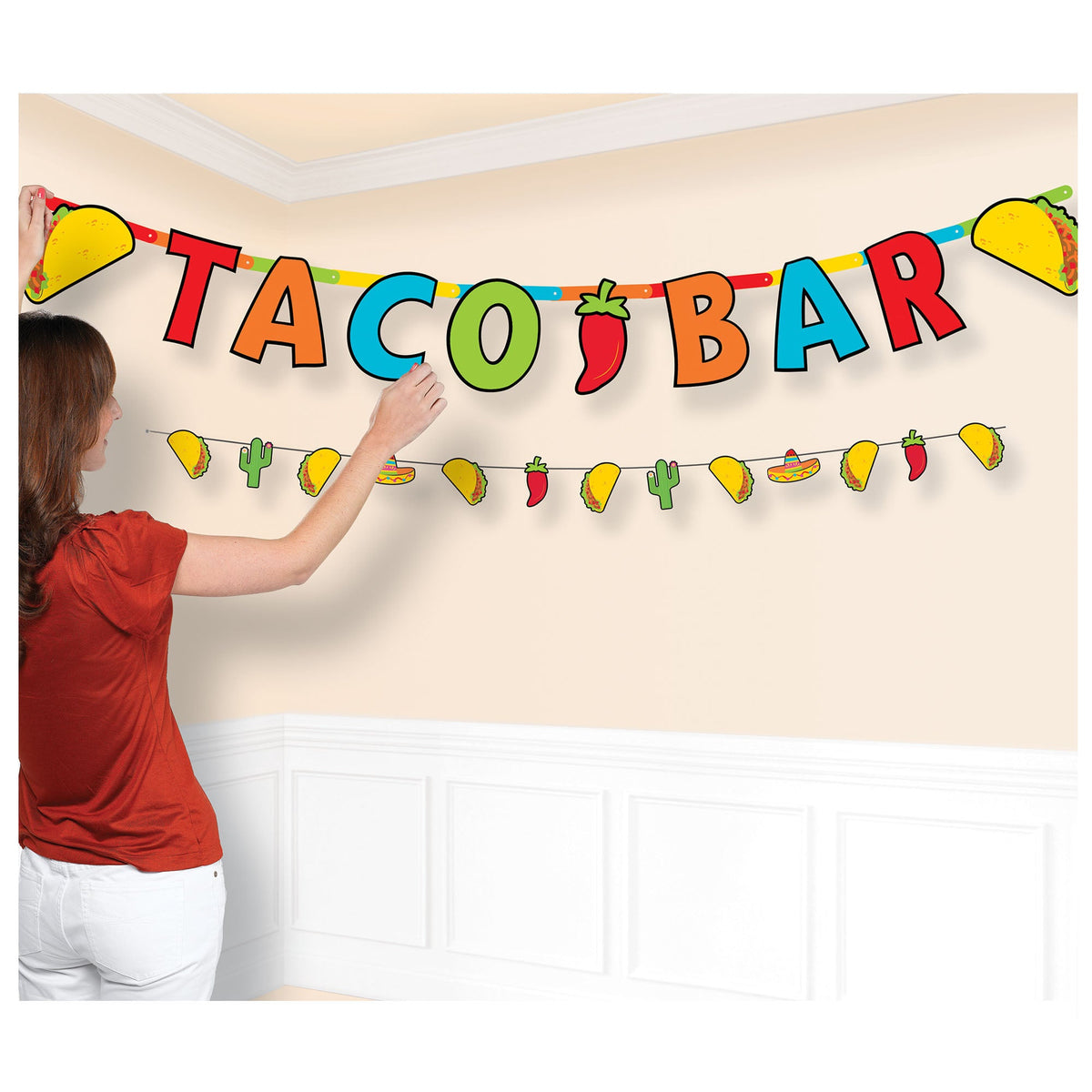 Taco Jumbo Letter Banner Combo