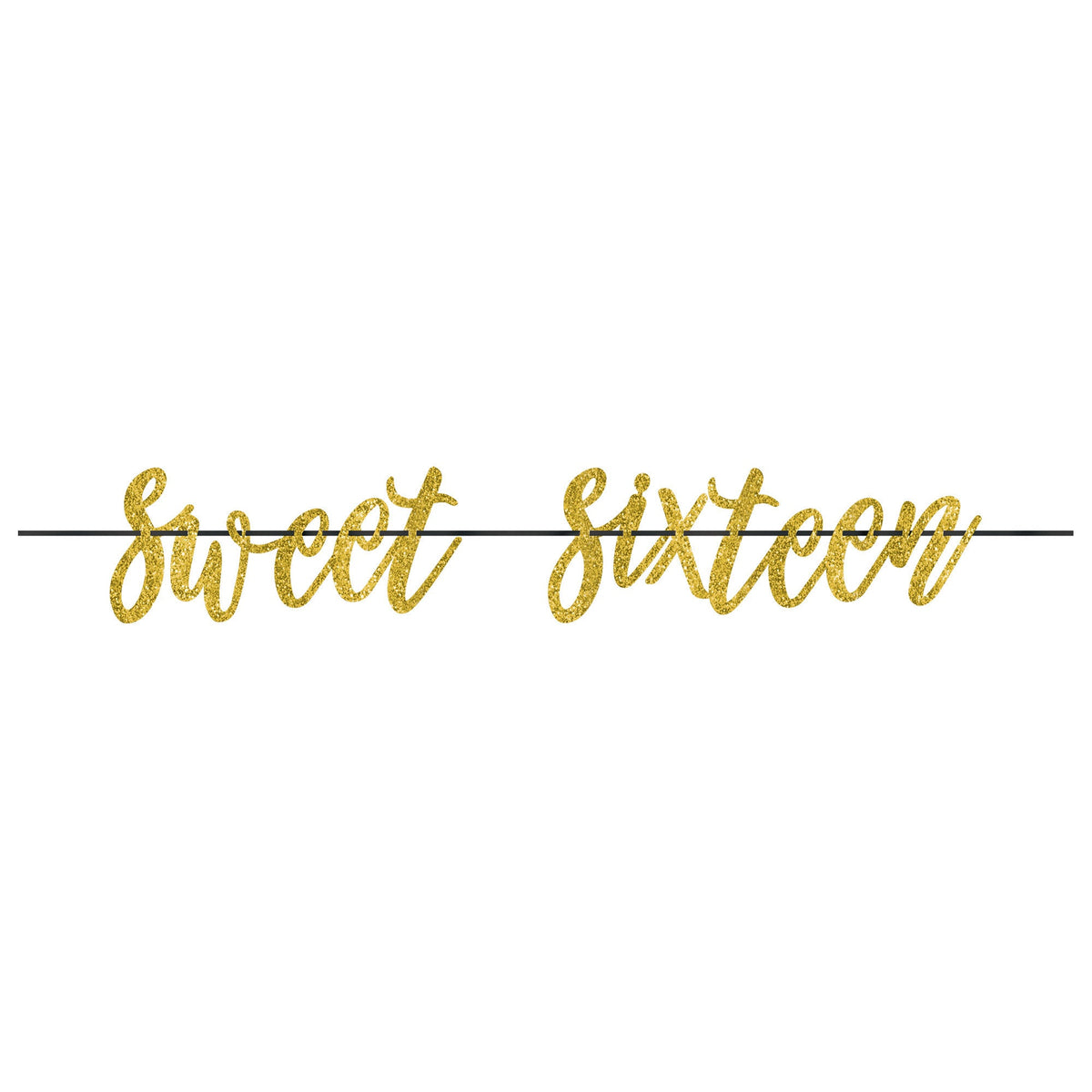 Blush Sixteen Letter Banner