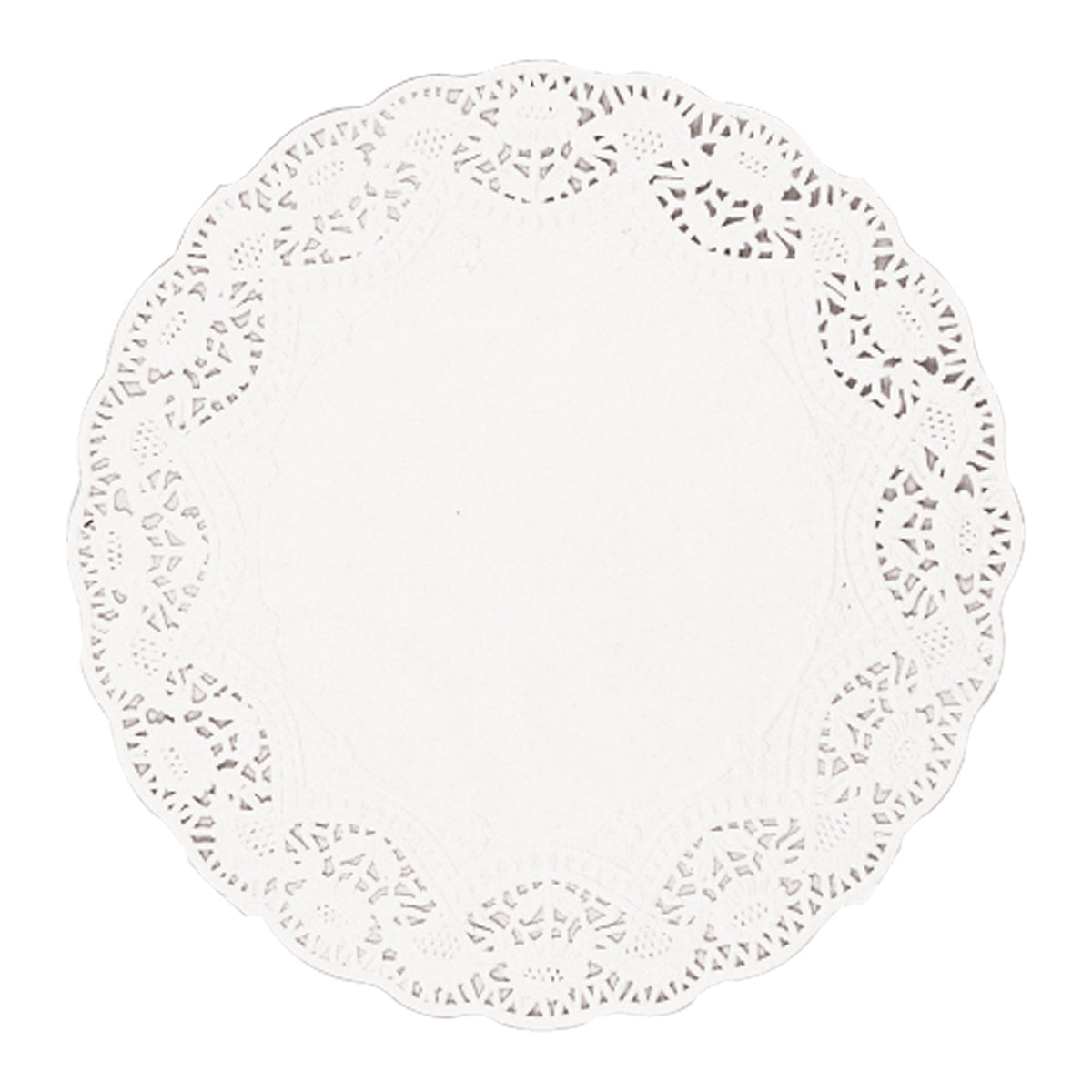 12 inch White Round Doilies 12pc package