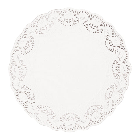 12 inch White Round Doilies 12pc package