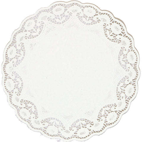 14.5 inch White Round Doilies 12pc package