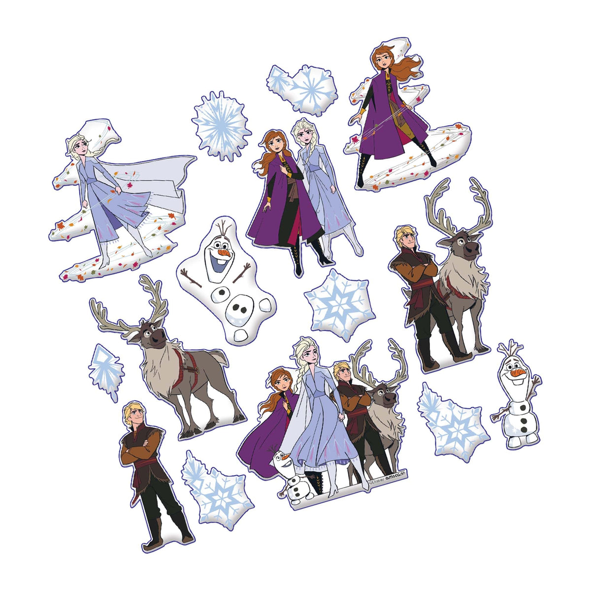 Disney Frozen 2 Puffy Stickers