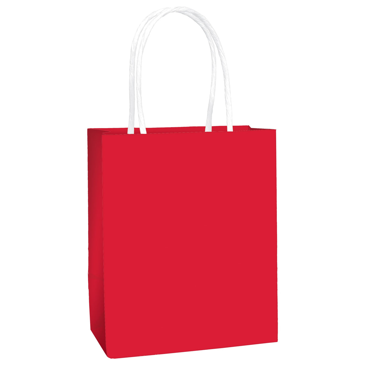 Red 5" Kraft Bag
