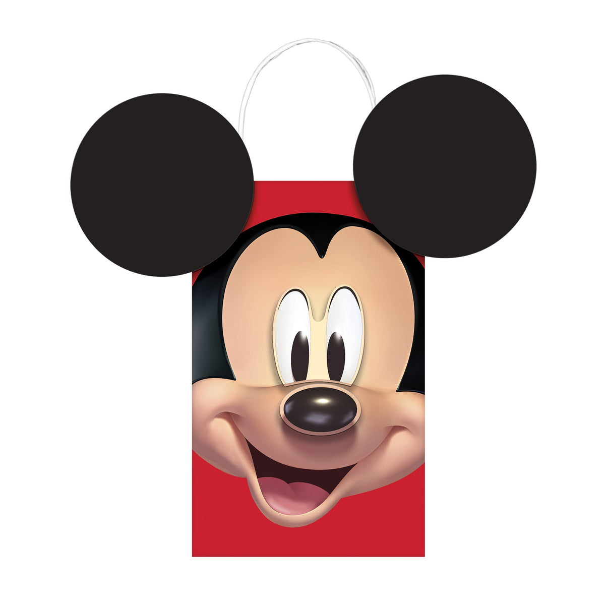 Mickey Mouse Forever Create Your Own Favor Bag 8 pack Paper Kraft Bag with decorating accessories 8 1/2" x 5 1/4" x 3 1/4"