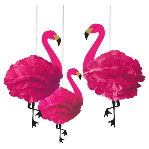 Flamingo Fluffy Decorations