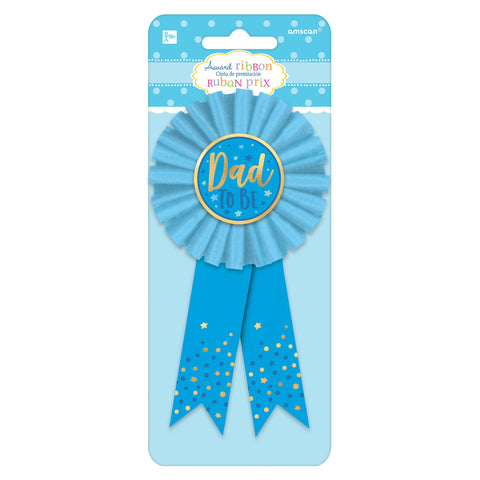 "Dad to Be" Award Ribbon 3" x 5 1/2"