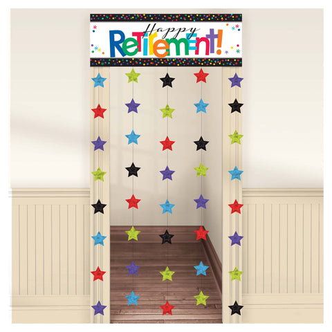 Officially Retired Doorway 39" x 77" Curtain