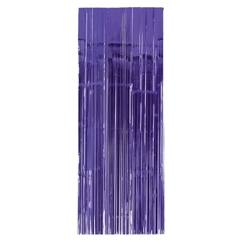 Purple Metallic Curtain
