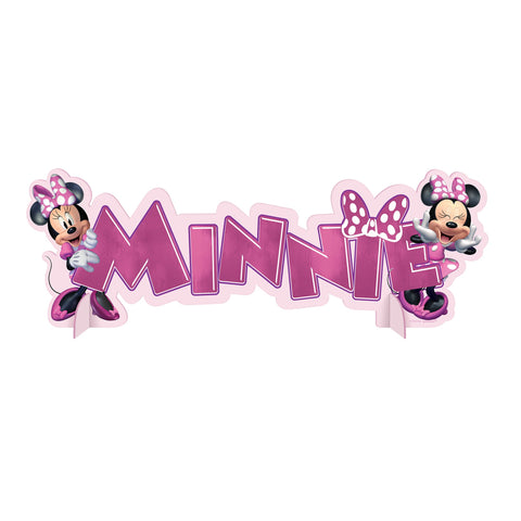 Minnie Mouse Forever 14" L x 4 3/4" H Table Decoration