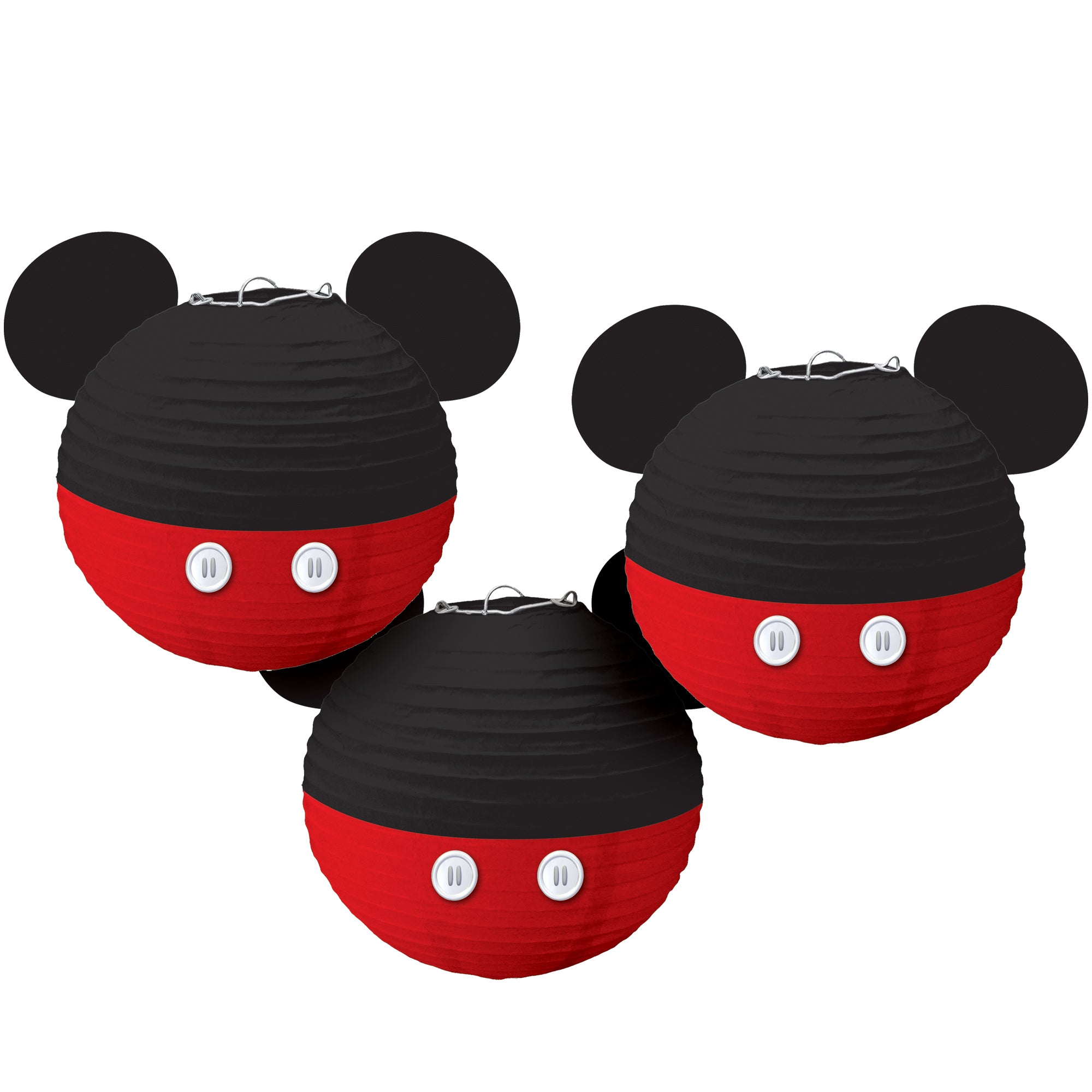 Mickey Mouse Forever  3 piece Paper Lanterns 11 3/4"