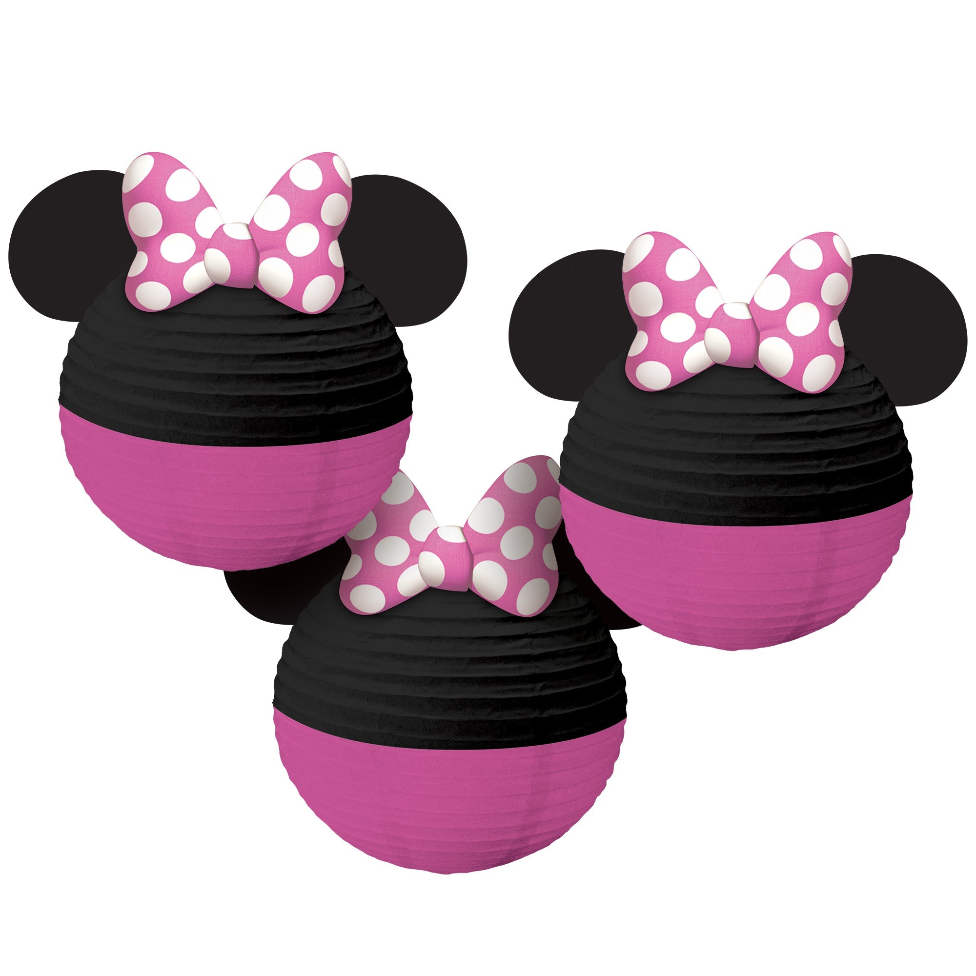 Minnie Mouse Forever 9 1/2" Paper Lanterns