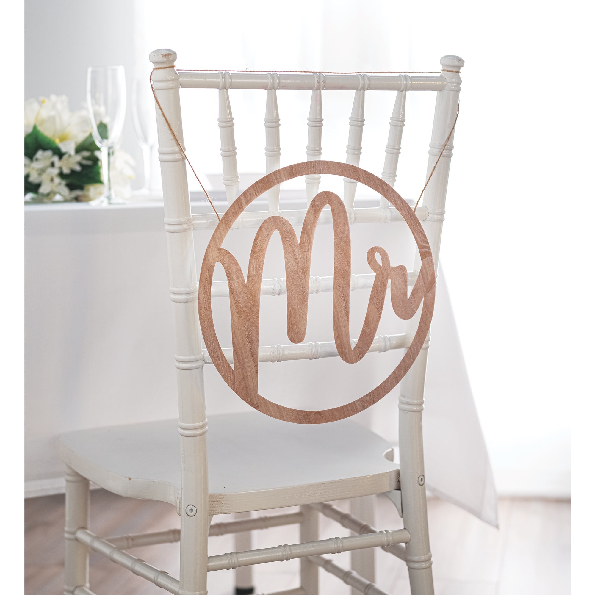 Mr. Chair 11 1/2" Hanging Chair Sign