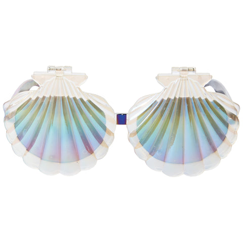 Mermaid Scallop Shell Flip Up Fun Shades® UV400 Protection