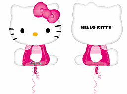 Hello Kitty Character Shaped 22 inch Mylar Balloon