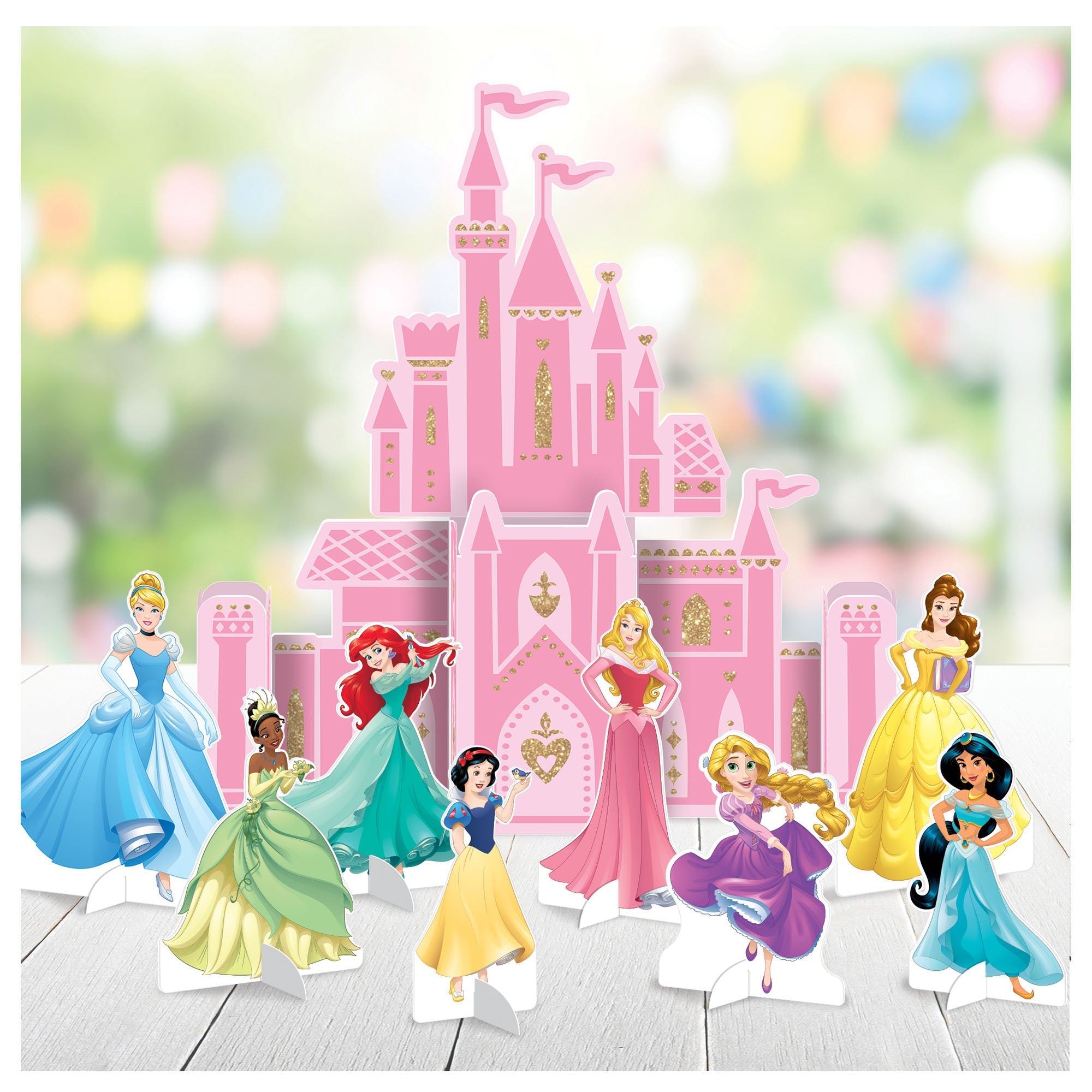 Disney Princess 9 piece Table Decoration Kit