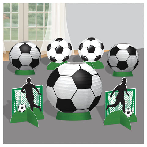 Soccer Goal Getter 7 piece Table Centerpiece Kit