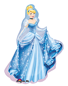 Cinderella Once Upon a Time 28" Mylar Balloon