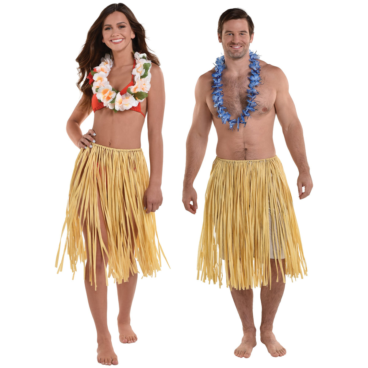 Adult Natural Grass Skirt 34" waist