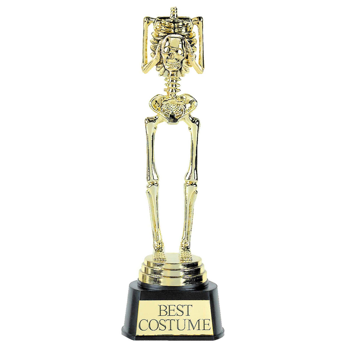 Best Costume Skeleton 9 1/2" x 3" Plastic Trophy