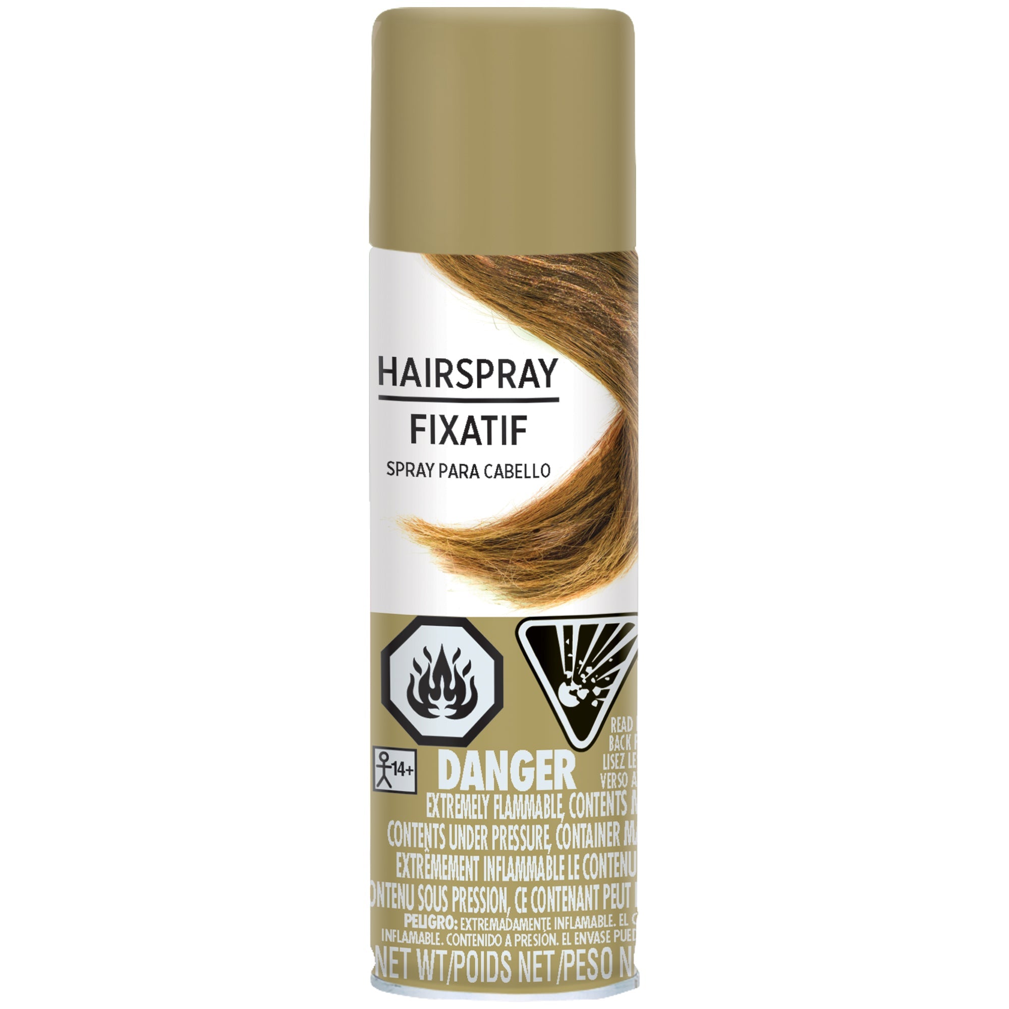 Shimmer Gold Hair Spray
