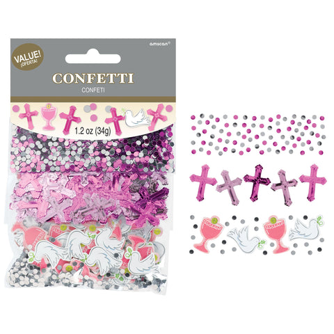 Pink Communion Day 1.2 oz.Confetti Pack