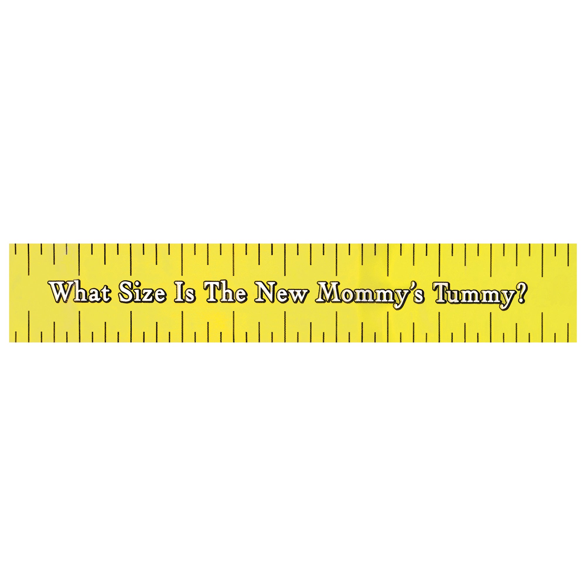 Baby Shower Mommy Tummy Measure Game