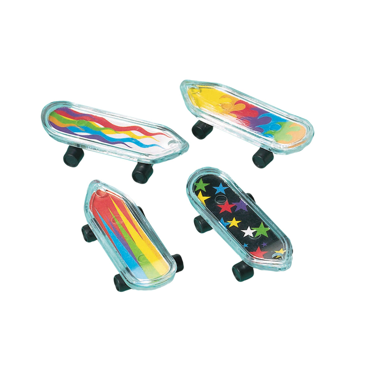 Finger Skateboards 1 7/8" x 1/2" x 1/2"  Party Favors package of 12