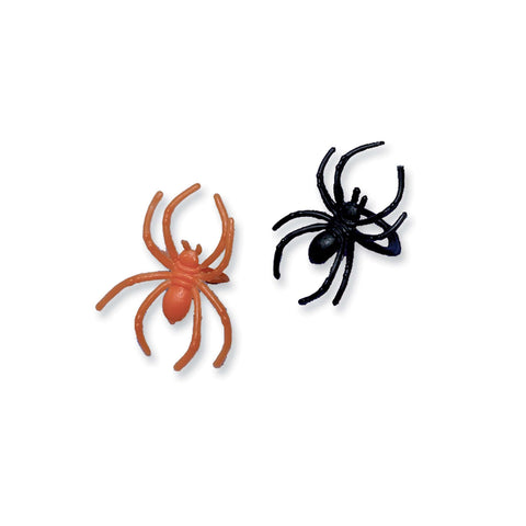 Spider Rings Orange and Black Party Favors Package of 30