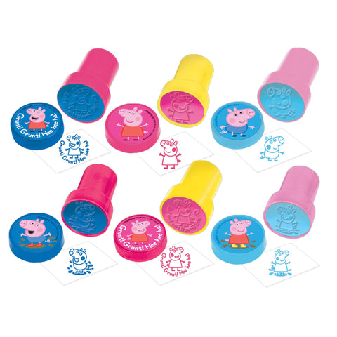 Peppa Pig Stamper Set Favors Party Favors Package of 6