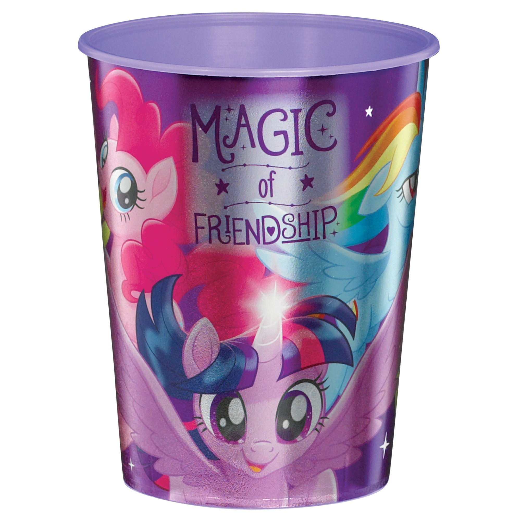 My Little Pony Friendship Adventures Metallic  Plastic 16 oz.Party Favor Cup