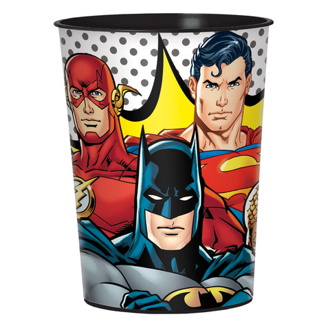 Justice League Heroes Unite Plastic 16 oz.Party Favor Cup