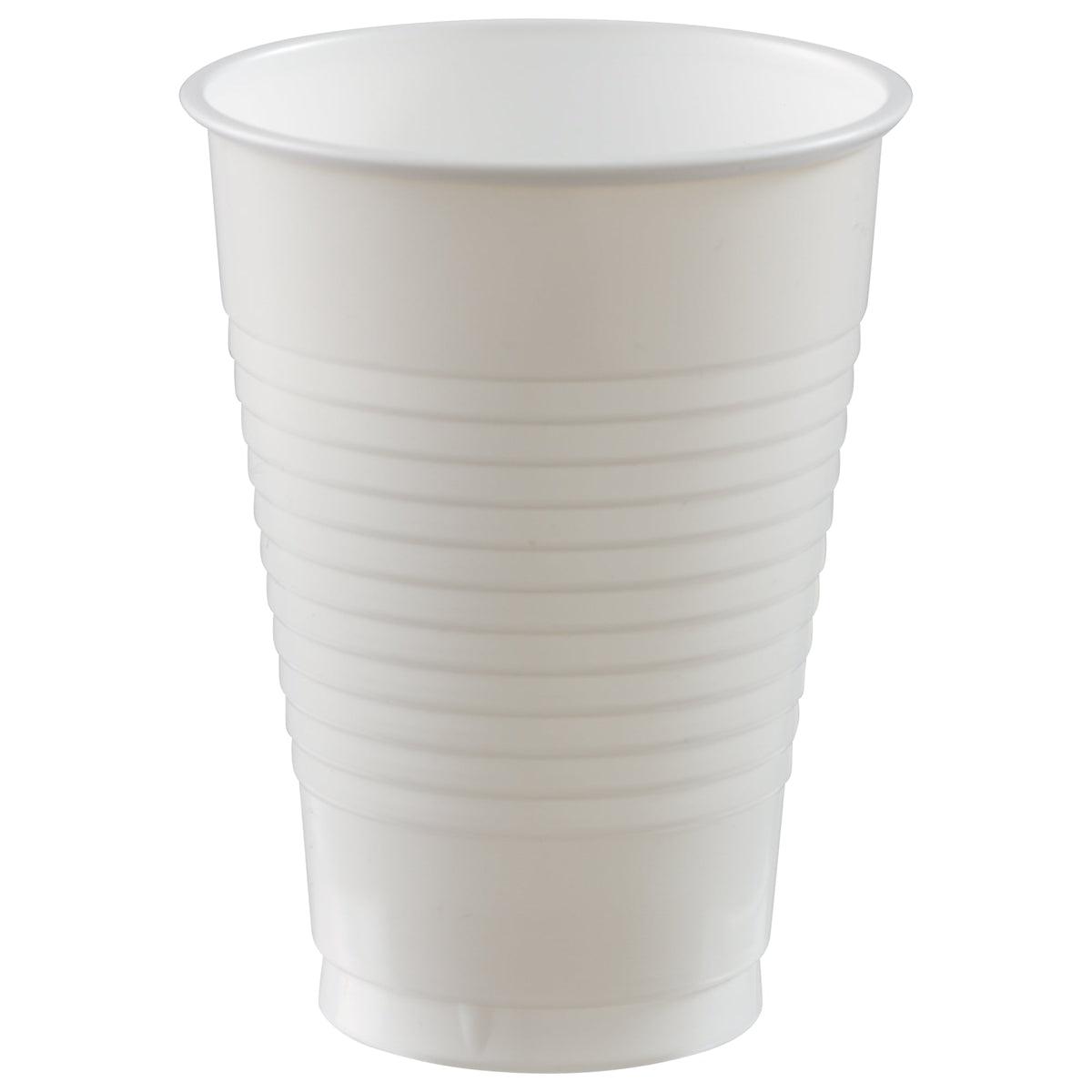 Frosty White 12 oz. Plastic Cups