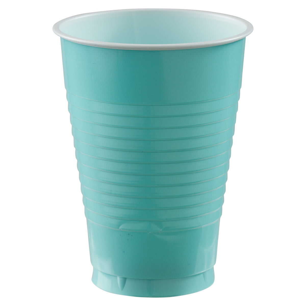 Robin's Egg Blue 12 oz. Plastic Cups