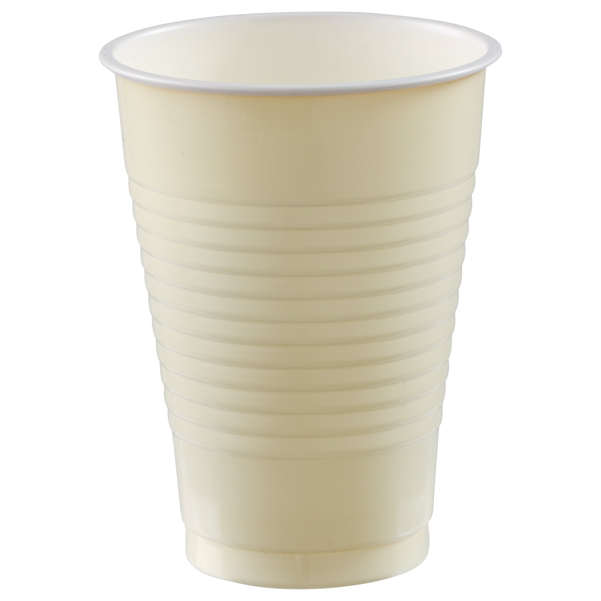 Vanilla Creme 12 oz. Plastic Cups