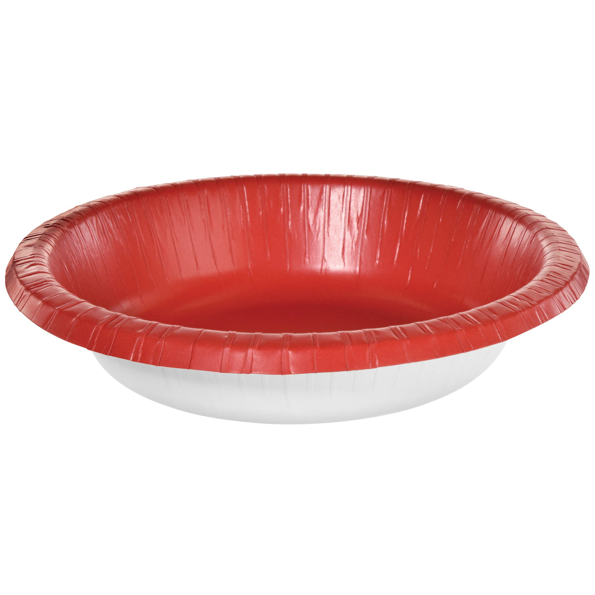 Apple Red 20 oz. Paper Bowls, 20 count